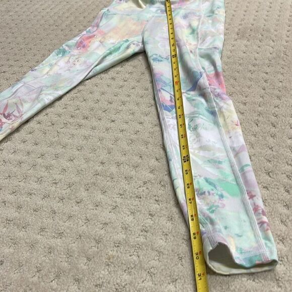 Victoria’s Secret Flower Floral Leggings, Size 4 - Picture 8 of 9